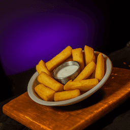Mandiocas fritas